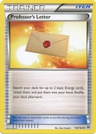 Professor's Letter (146) [XY - BREAKthrough] - Deck Out Gaming