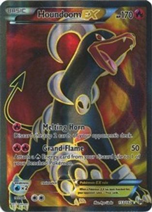 Houndoom EX (Full Art) (153) [XY - BREAKthrough] Holofoil - Deck Out Gaming