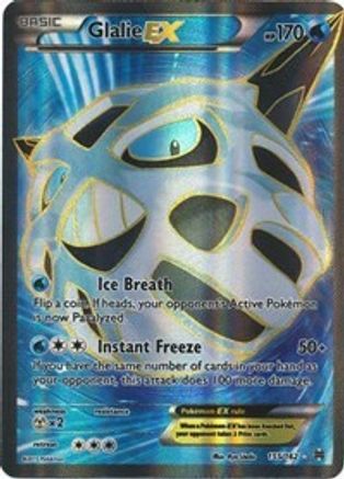Glalie EX (Full Art) (155) [XY - BREAKthrough] Holofoil - Deck Out Gaming