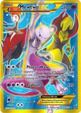 Mewtwo EX (163 Secret Full Art) (163) [XY - BREAKthrough] Holofoil - Deck Out Gaming