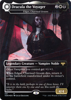 Dracula the Voyager - Edgar, Charmed Groom (341) [Innistrad: Crimson Vow] foil - Deck Out Gaming