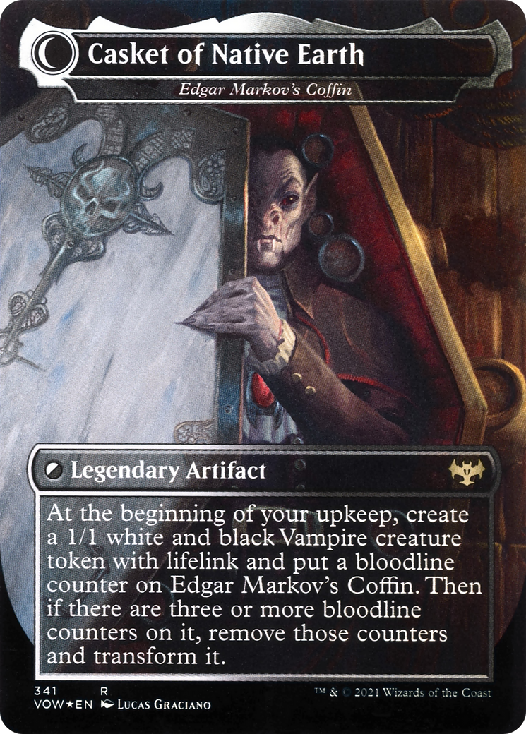Dracula the Voyager - Edgar, Charmed Groom (341) [Innistrad: Crimson Vow] foil - Deck Out Gaming