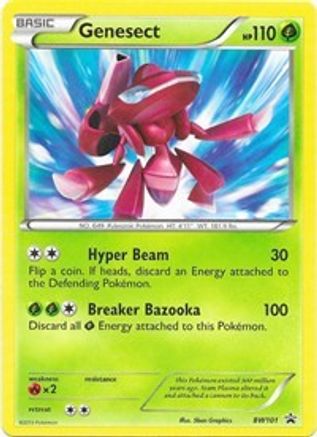 Genesect - BW101 (BW101) [Black and White Promos] - Deck Out Gaming