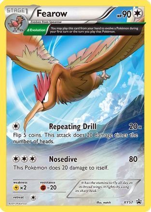 Fearow (XY57) [XY Promos] Holofoil - Deck Out Gaming