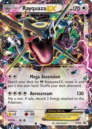 Rayquaza EX (Shiny) (XY69) [XY Promos] Holofoil - Deck Out Gaming