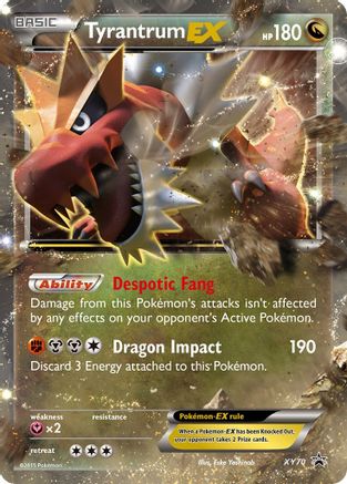 Tyrantrum EX (XY70) [XY Promos] Holofoil - Deck Out Gaming