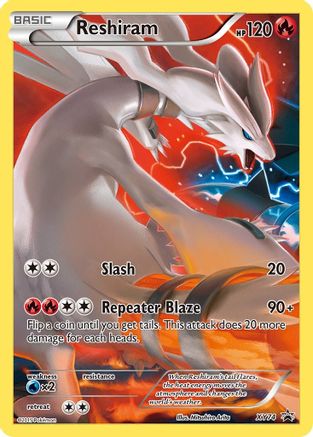 Reshiram (Full Art Promo) (XY74) [XY Promos] Holofoil - Deck Out Gaming