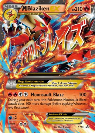 M Blaziken EX (XY86) [XY Promos] Holofoil - Deck Out Gaming