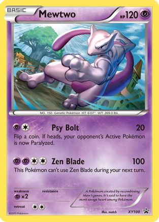Mewtwo - XY100 (XY100) [XY Promos] Holofoil - Deck Out Gaming