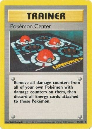 Pokemon Center (85) [Base Set] - Deck Out Gaming