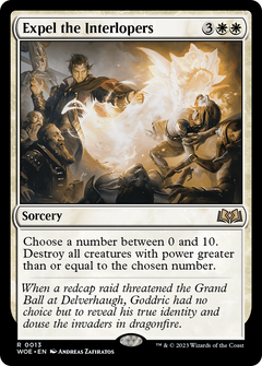 Expel the Interlopers (13) [Wilds of Eldraine] - Deck Out Gaming