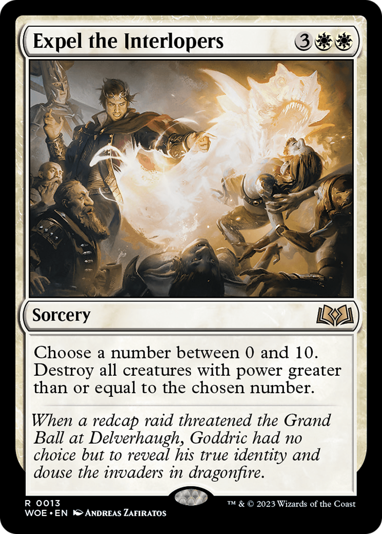 Expel the Interlopers (13) [Wilds of Eldraine] - Deck Out Gaming
