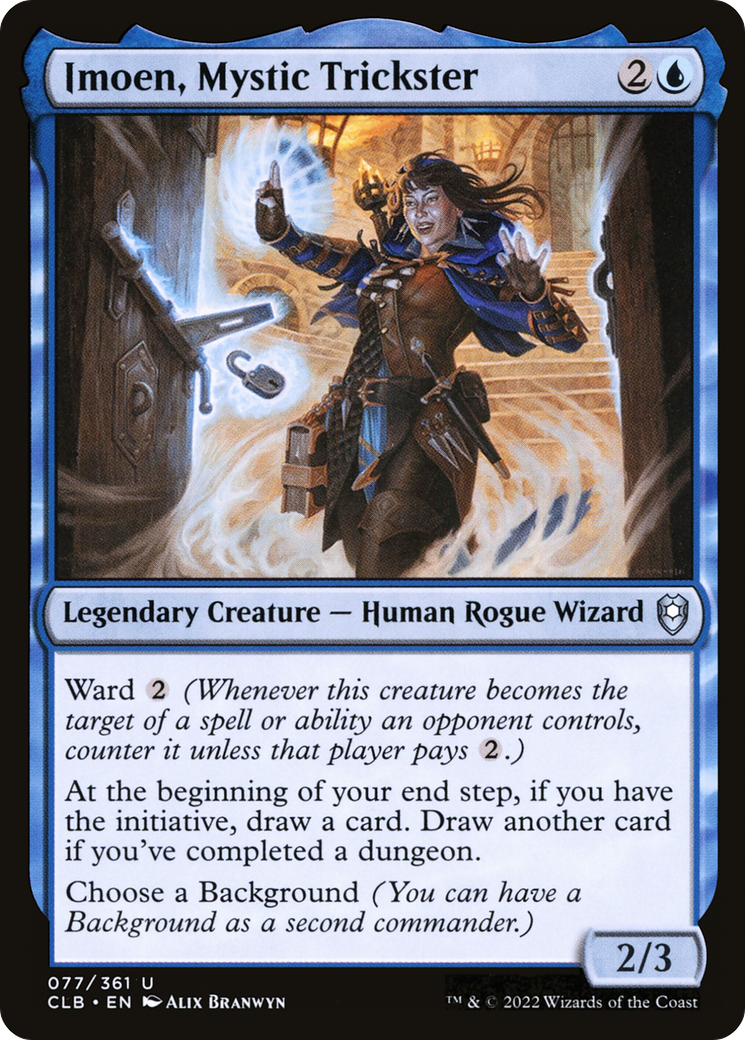 Imoen, Mystic Trickster (77) [Commander Legends: Battle for Baldur's Gate] foil - Deck Out Gaming