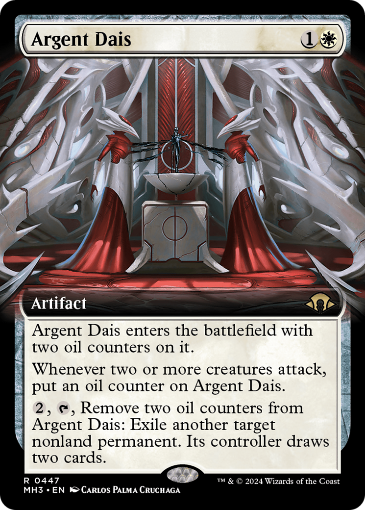 Argent Dais (Extended Art) (447) [Modern Horizons 3] - Deck Out Gaming
