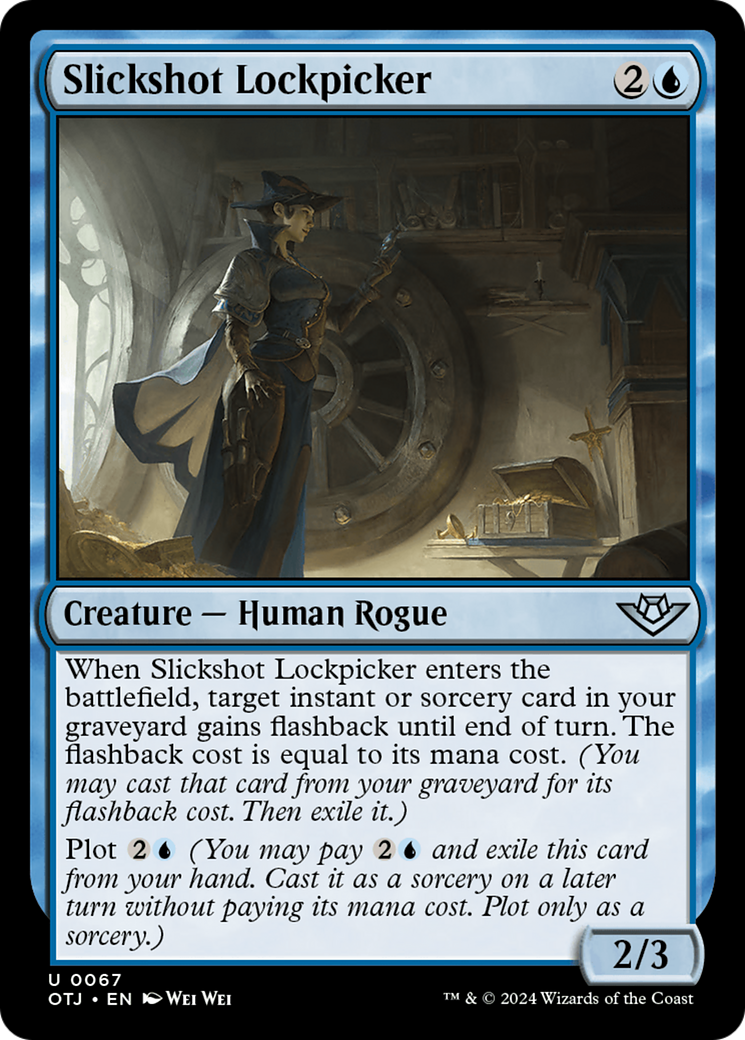 Slickshot Lockpicker (67) [Outlaws of Thunder Junction] - Deck Out Gaming