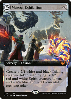 Mascot Exhibition (Extended Art) (285) [Strixhaven: School of Mages] foil - Deck Out Gaming