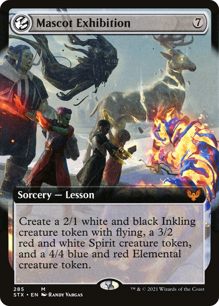 Mascot Exhibition (Extended Art) (285) [Strixhaven: School of Mages] - Deck Out Gaming