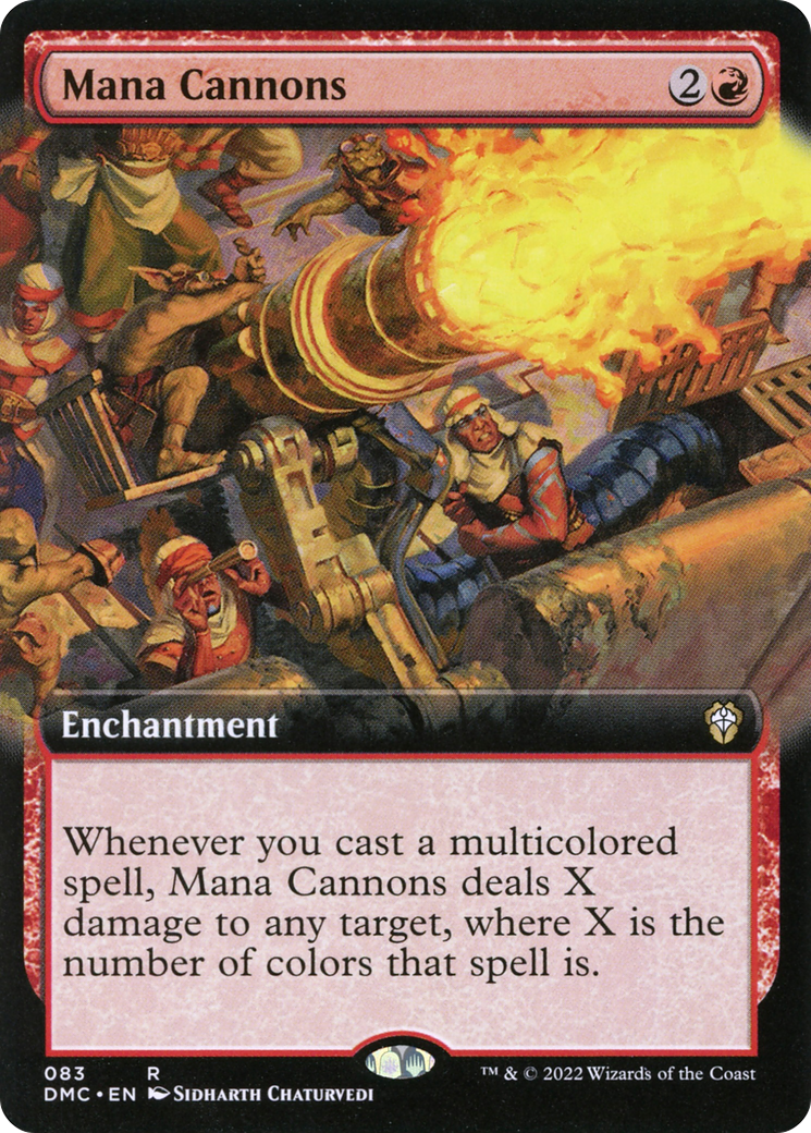 Mana Cannons (Extended Art) (83) [Commander: Dominaria United] - Deck Out Gaming