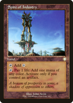 Spire of Industry (Retro Frame) (203) [The Brothers' War Commander] - Deck Out Gaming