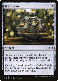 Brainstone (223) [Modern Horizons 2] foil - Deck Out Gaming
