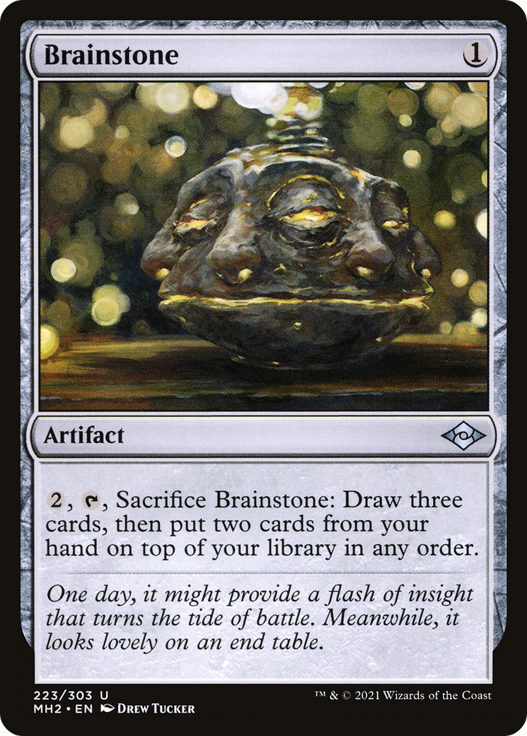 Brainstone (223) [Modern Horizons 2] foil - Deck Out Gaming