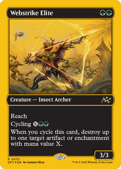 Webstrike Elite (First-Place Foil) (472) [Aetherdrift] foil - Deck Out Gaming