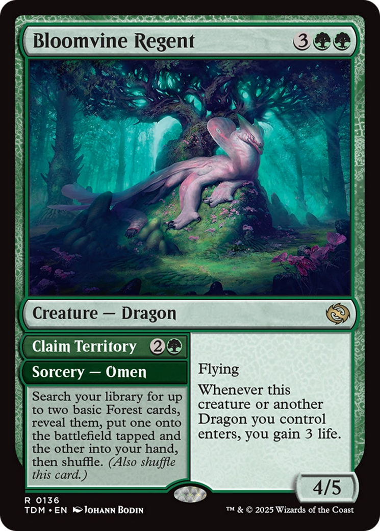 Bloomvine Regent (136) [Tarkir: Dragonstorm] foil - Deck Out Gaming