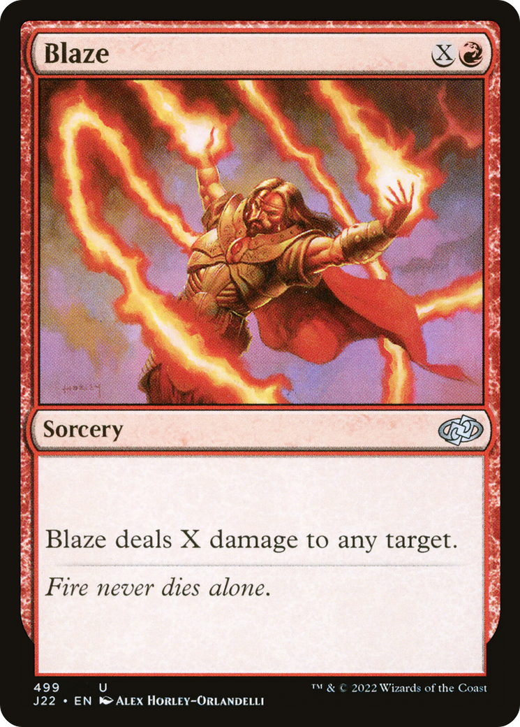 Blaze (499) [Jumpstart 2022] - Deck Out Gaming