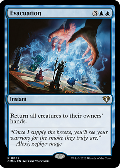 Evacuation (89) [Commander Masters] foil - Deck Out Gaming