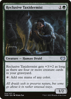 Reclusive Taxidermist (214) [Innistrad: Crimson Vow] - Deck Out Gaming
