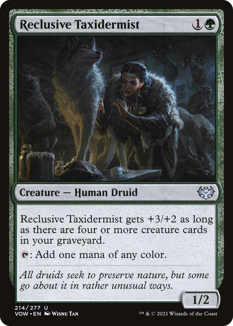 Reclusive Taxidermist (214) [Innistrad: Crimson Vow] - Deck Out Gaming