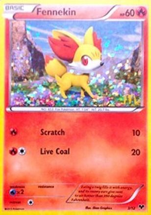 Fennekin - 3/12 (3) [McDonald's Promos 2014] Holofoil - Deck Out Gaming