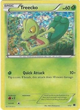 Treecko - 1/12 (1) [McDonald's Promos 2015] Holofoil - Deck Out Gaming