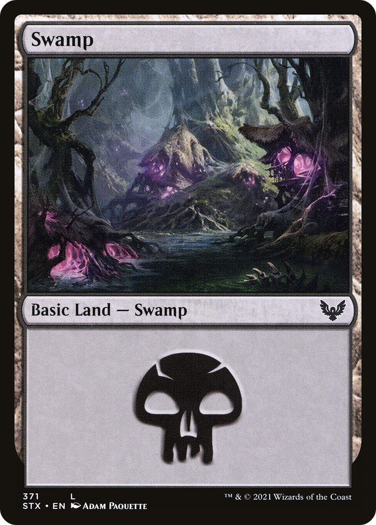 Swamp (371) [Strixhaven: School of Mages] - Deck Out Gaming