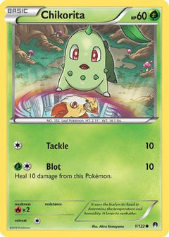 Chikorita (1) [XY - BREAKpoint] Reverse Holofoil - Deck Out Gaming