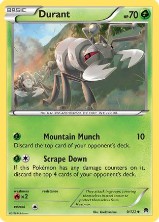 Durant (9) [XY - BREAKpoint] Reverse Holofoil - Deck Out Gaming