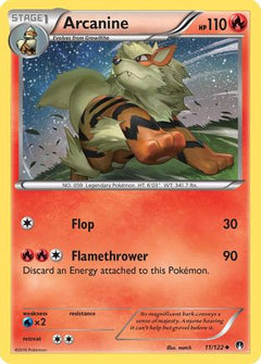 Arcanine (11) [XY - BREAKpoint] Reverse Holofoil - Deck Out Gaming