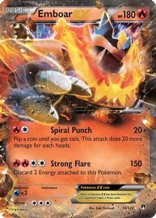Emboar EX (14) [XY - BREAKpoint] Holofoil - Deck Out Gaming