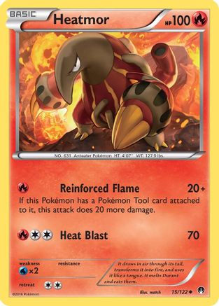 Heatmor (15) [XY - BREAKpoint] - Deck Out Gaming