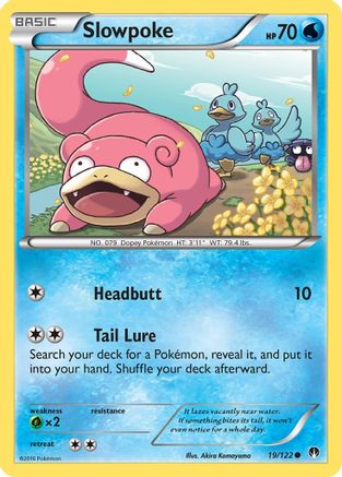 Slowpoke (19) [XY - BREAKpoint] Reverse Holofoil - Deck Out Gaming