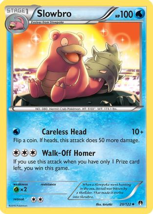 Slowbro (20) [XY - BREAKpoint] Reverse Holofoil - Deck Out Gaming