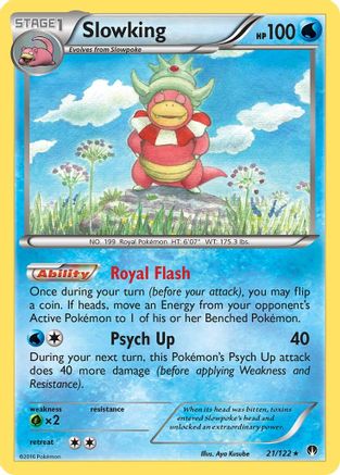 Slowking (21) [XY - BREAKpoint] Reverse Holofoil - Deck Out Gaming