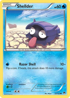 Shellder (22) (22) [XY - BREAKpoint] Reverse Holofoil - Deck Out Gaming