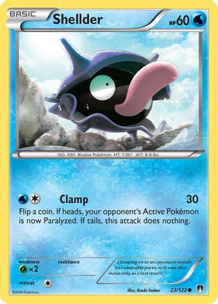 Shellder (23) (23) [XY - BREAKpoint] Reverse Holofoil - Deck Out Gaming