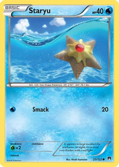 Staryu (25) [XY - BREAKpoint] Reverse Holofoil - Deck Out Gaming