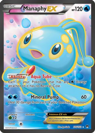 Manaphy EX (Full Art) (116) [XY - BREAKpoint] Holofoil - Deck Out Gaming