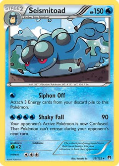 Seismitoad (35) [XY - BREAKpoint] Reverse Holofoil - Deck Out Gaming