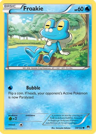 Froakie (38) [XY - BREAKpoint] Reverse Holofoil - Deck Out Gaming