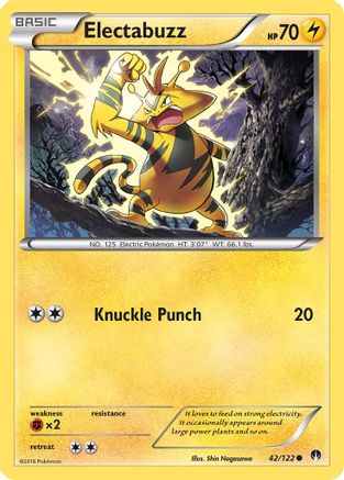 Electabuzz (42) [XY - BREAKpoint] - Deck Out Gaming