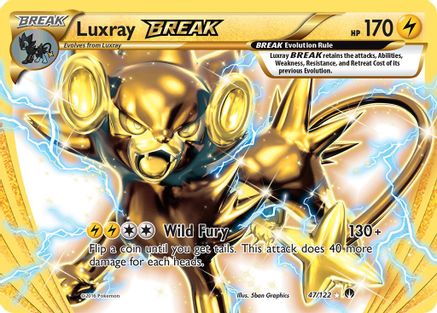 Luxray BREAK (47) [XY - BREAKpoint] Holofoil - Deck Out Gaming